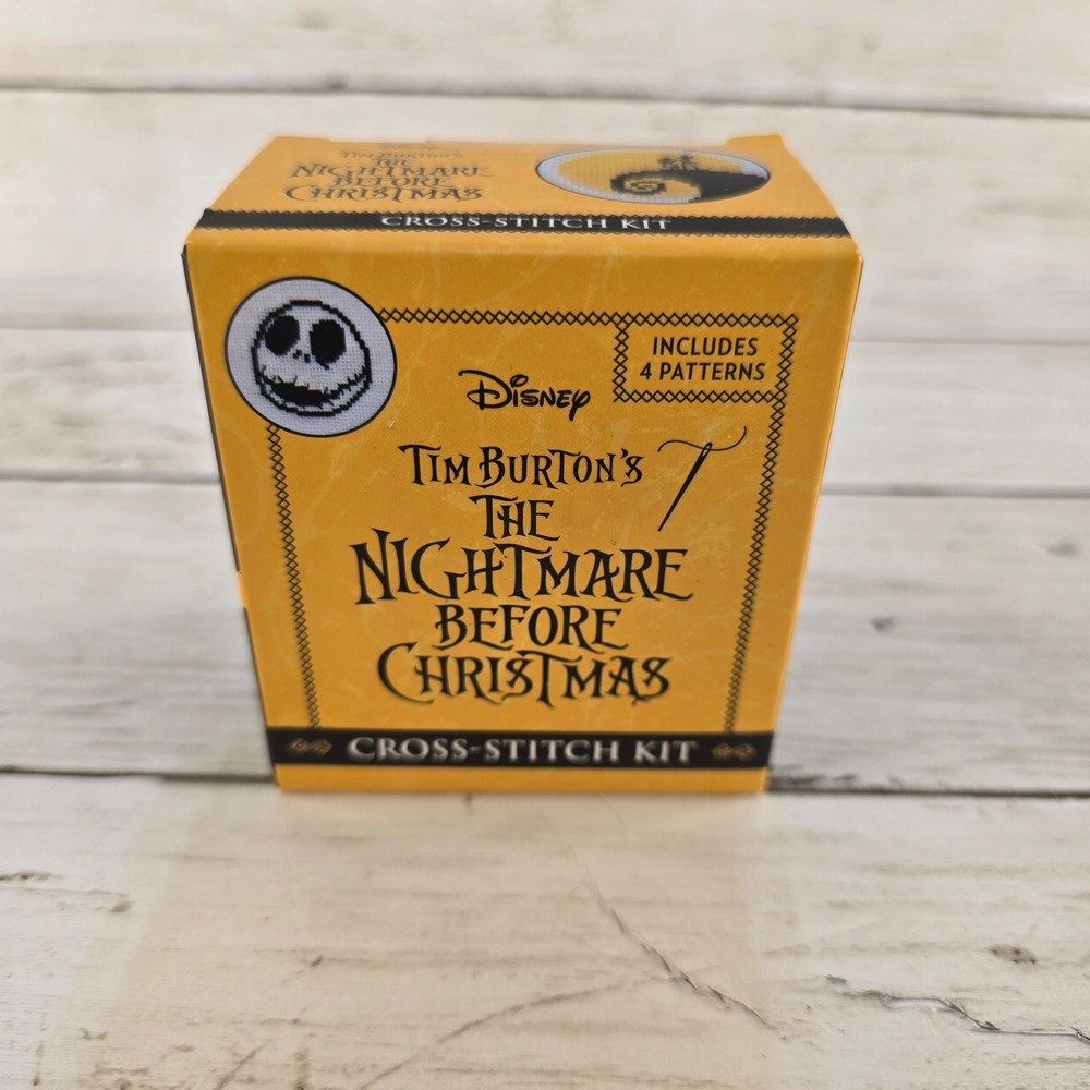 Disney Nightmare Before Christmas Cross-Stitch Kit RP Minis Jack Skellington Kit